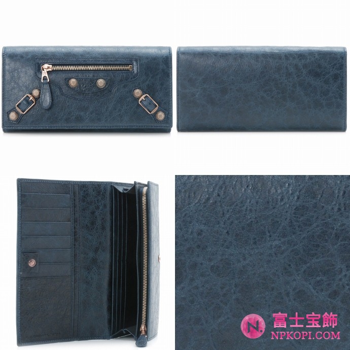 BALENCIAGA/バレンシアガ 2012年春夏GIANT CONTINENTAL長財布 253054 D940O 4040 